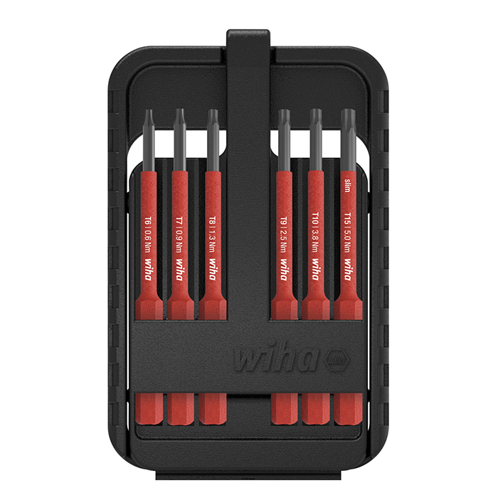 SlimBitset Electric Box 2831 TORX, 7-delig in blister
