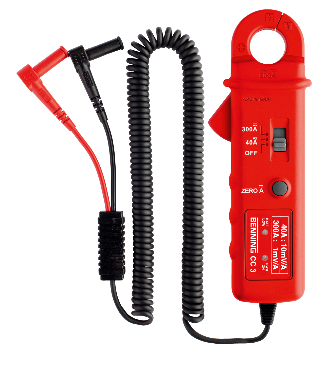 CC 3 Stroomtangadapter t.b.v. Multimeters, IT 130, PV 1-1, PV 2