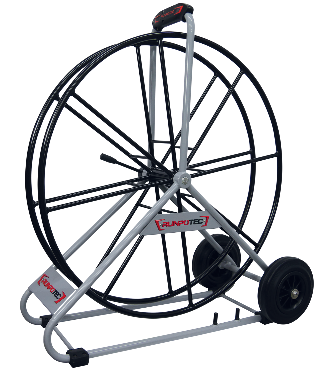 Haspel Ø 770mm Smal verzinkt/gepoedercoat t.b.v. Polyester Touw Ø10-12mm