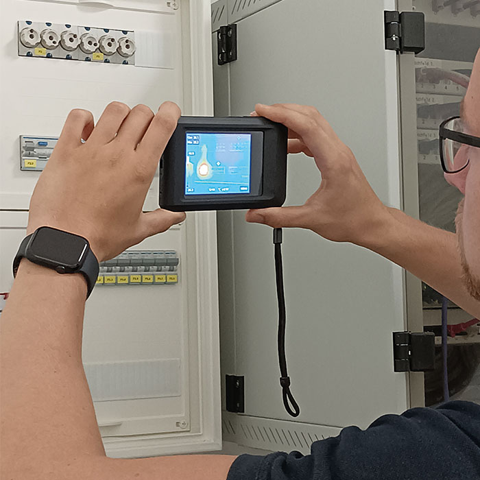 Warmtebeeldcamera TV 296