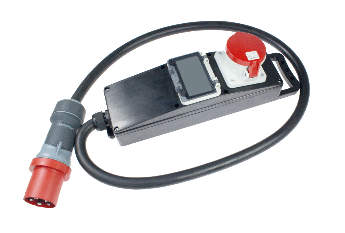 CEE MIXO Energieverbruiksmeter 400V/63A IP44 H07RN-F 5G16 2m