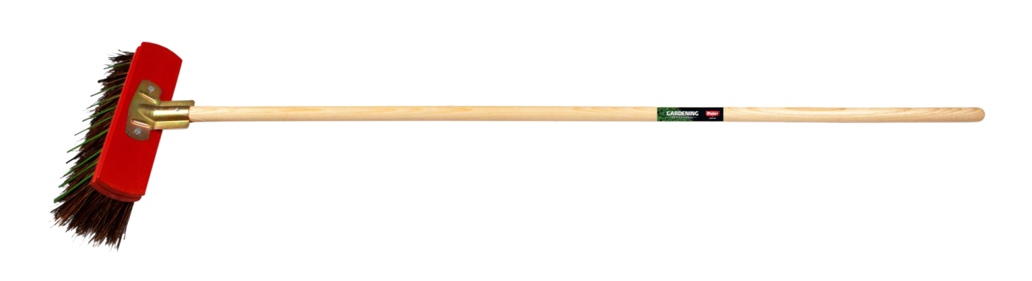 Straatbezem 30cm Sherbro met essen steel 150cm