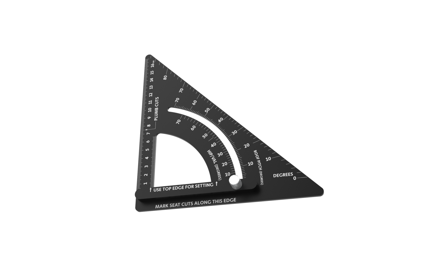 Instelbare Timmermanswinkelhaak APS7 180mm
