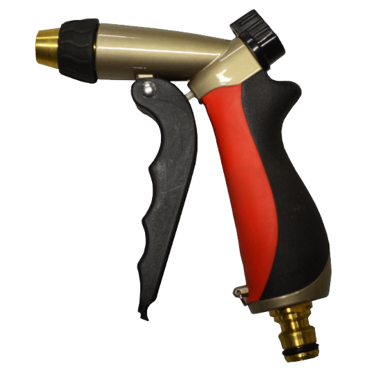 Sproeipistool Metaal Regelbaar in blister