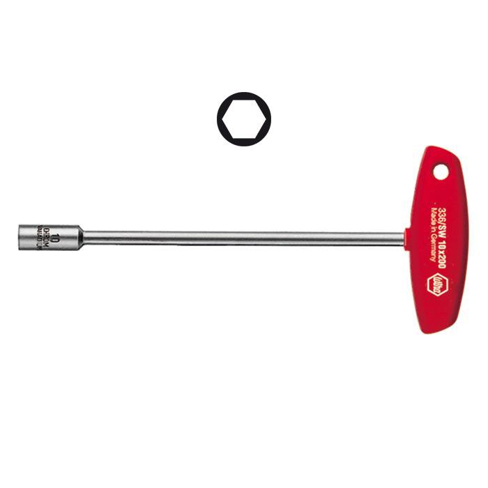 T-greep Dopsleutel zeskant 336 8,0x125mm