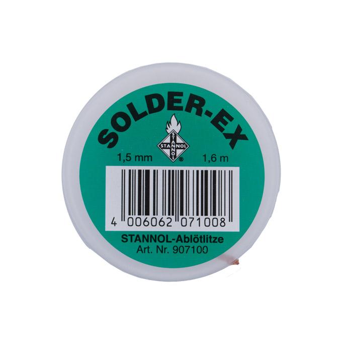 Koperdraad (desoldeerdraad) 1.5mm L=1.6mtr