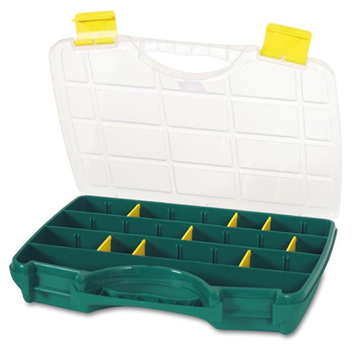 Assortimentsdoos 22-26 Groen met handvat 312 x 238 x 51mm