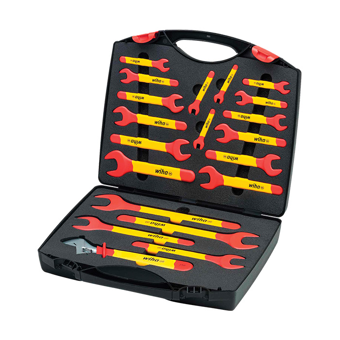 Steeksleutelset 1000V VDE 5590N 6-32mm, 21-delig