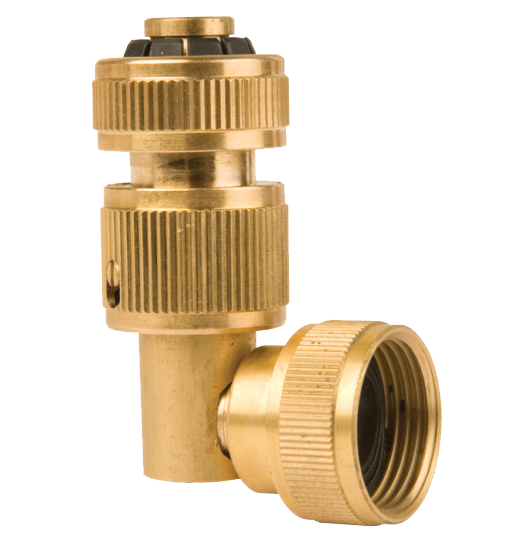 Messing koppelstuk 3/4" tbv slangenwagen