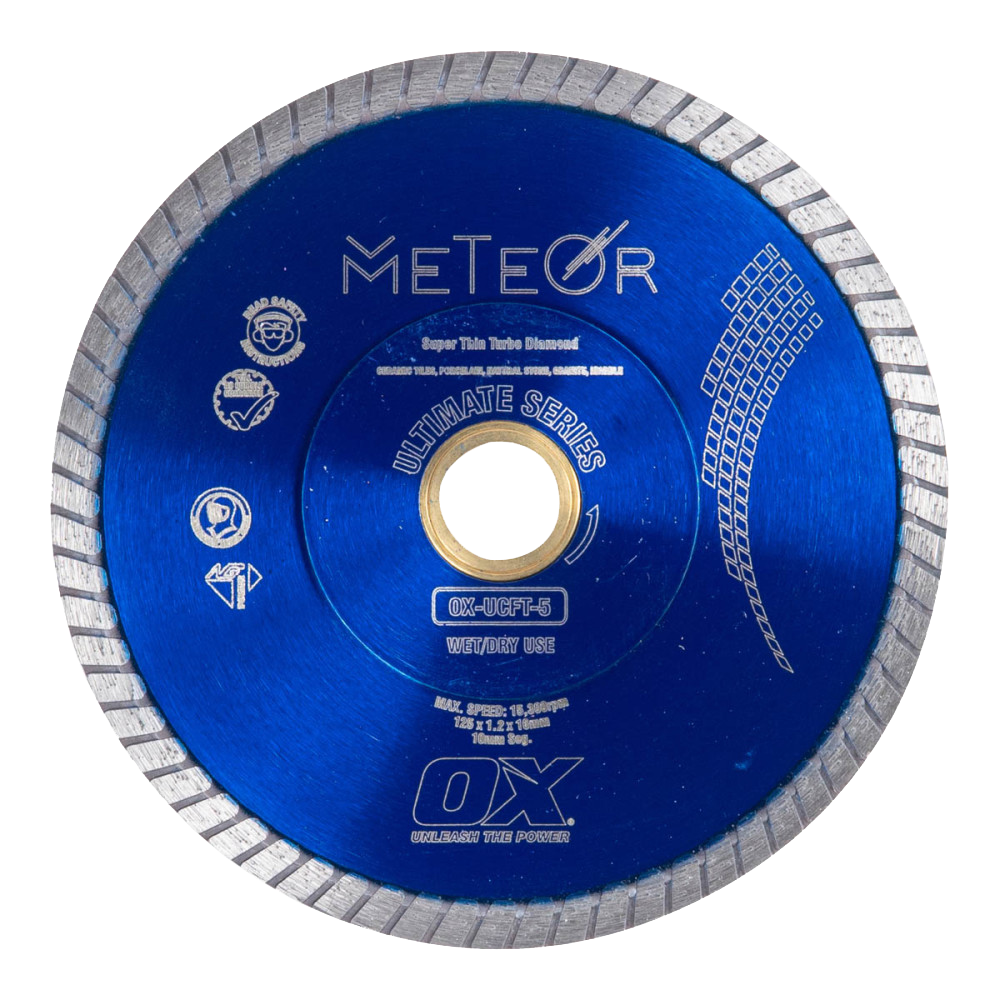 Ultimate Diamantzaagblad Meteor Turbo OX-UCFT 125mm