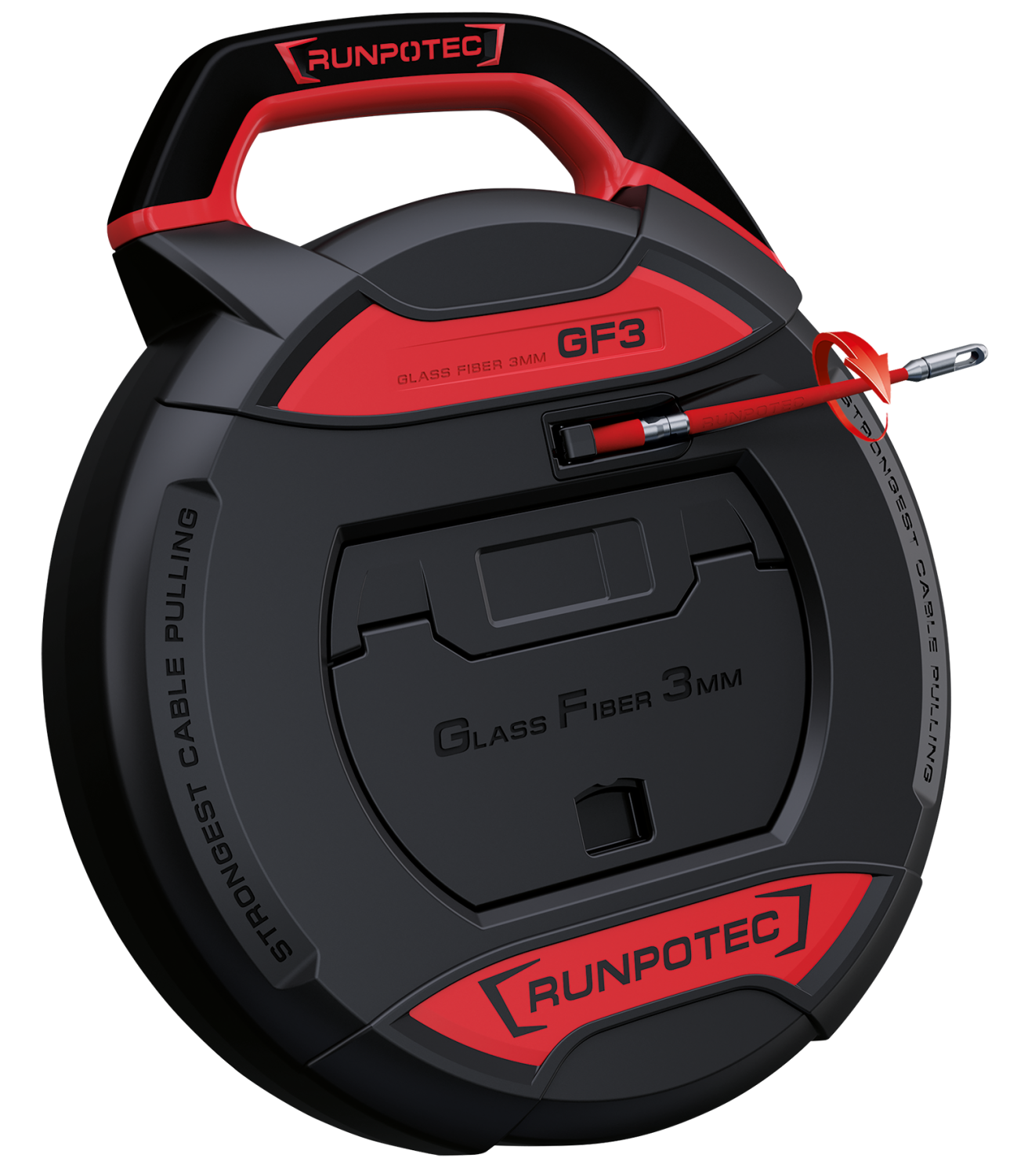 GF3 Glasvezeltrekveer Ø 3mm zonder lengtemeter 50m