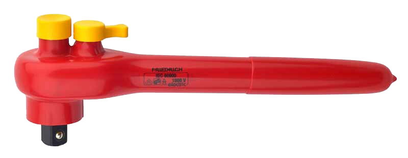 1/4" Omschakelbare Ratel 1000V 140mm