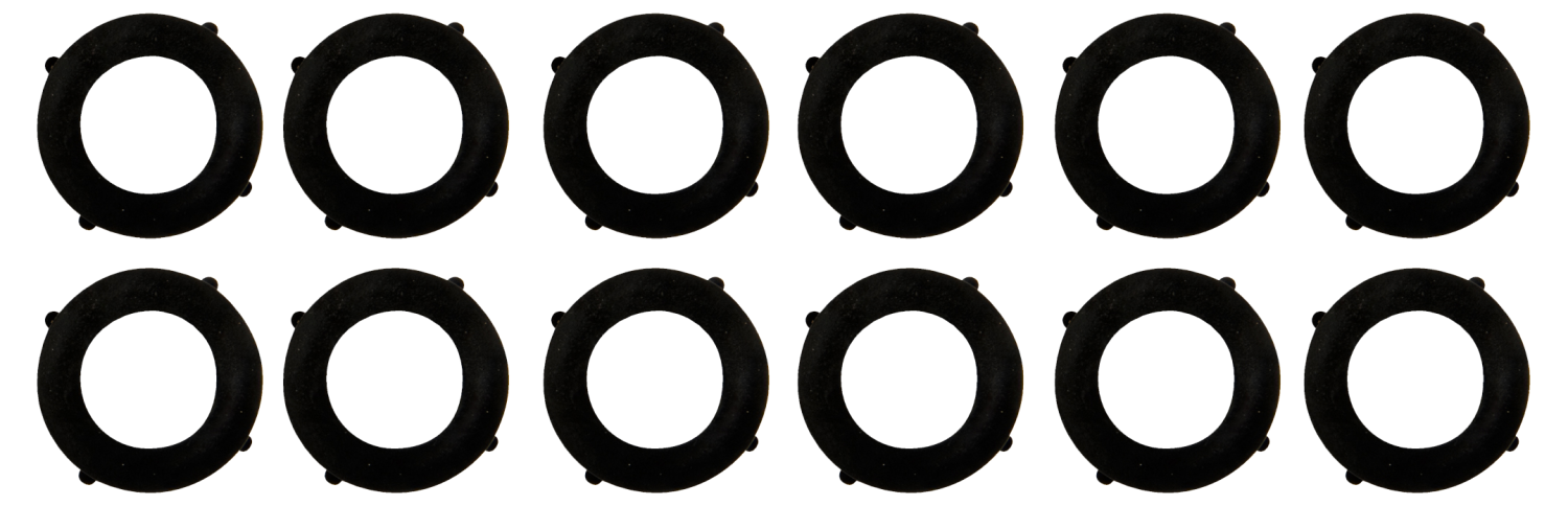 Set platte Afdichtingen en filters in blister (12 stuks)