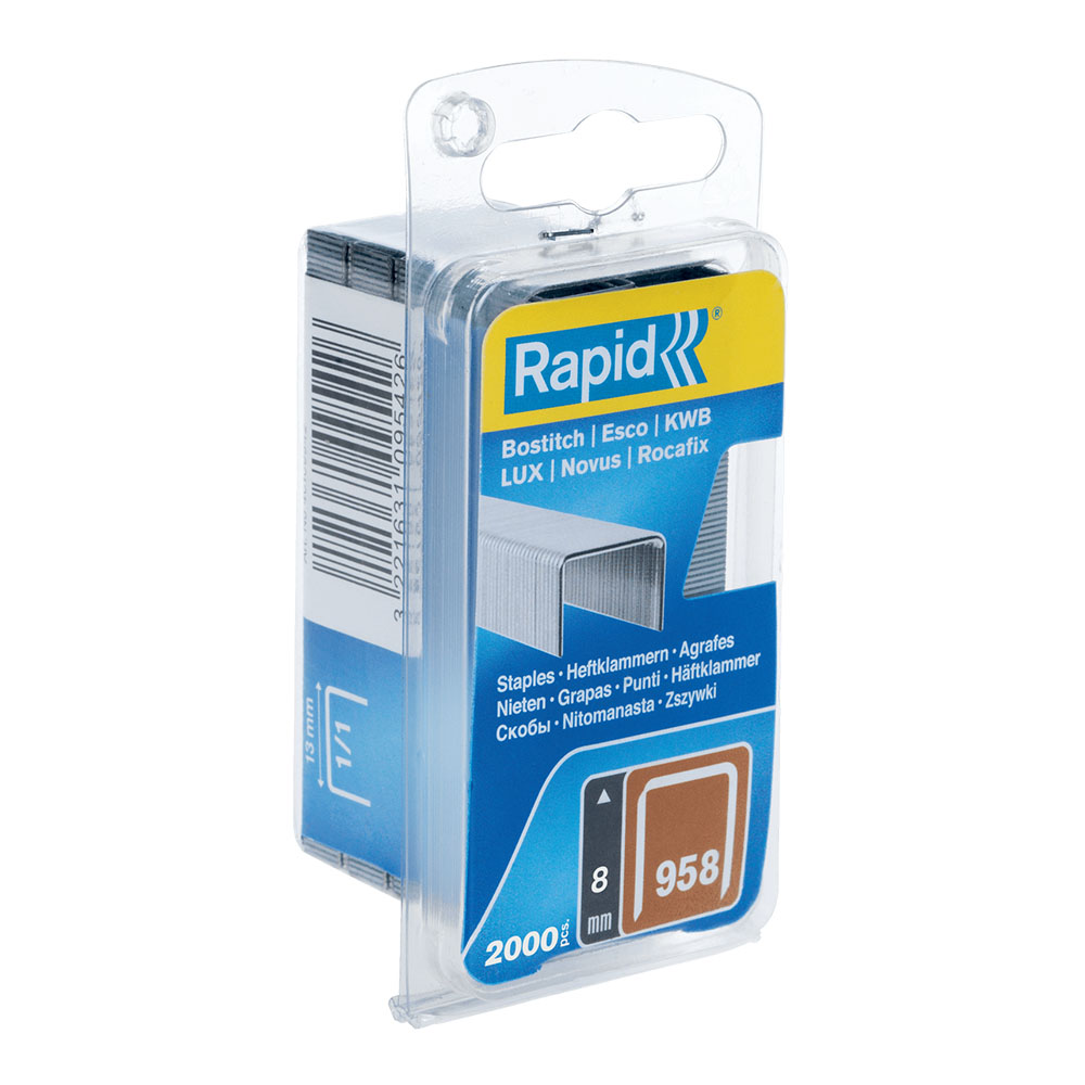 Dundraadnieten 958/8mm Gegalvaniseerd in blister (2000 stuks)