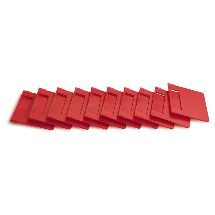 Verdeelschot 01 Rood 103 x 79 mm (20 stuks)