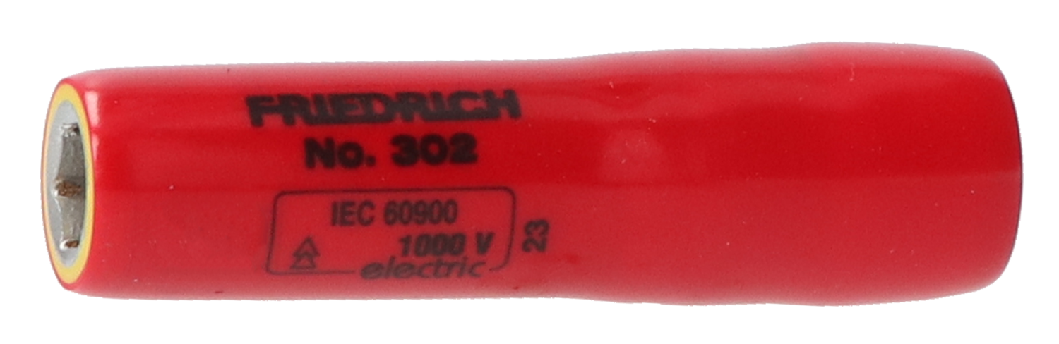 3/8" Zeskantdop 302 1000V lang 12mm