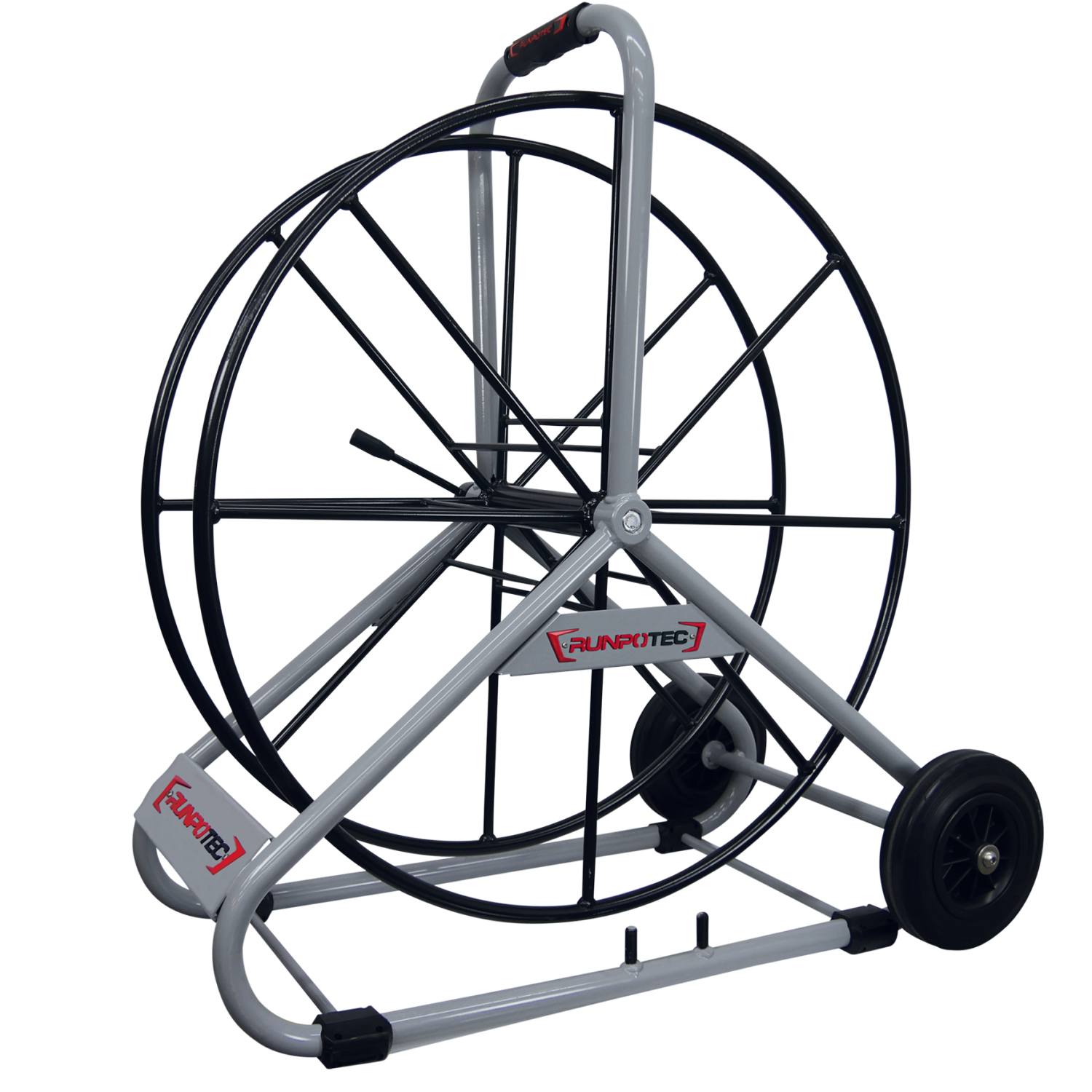 Haspel Ø 770mm Breed verzinkt/gepoedercoat t.b.v. Polyester Touw Ø10-12mm