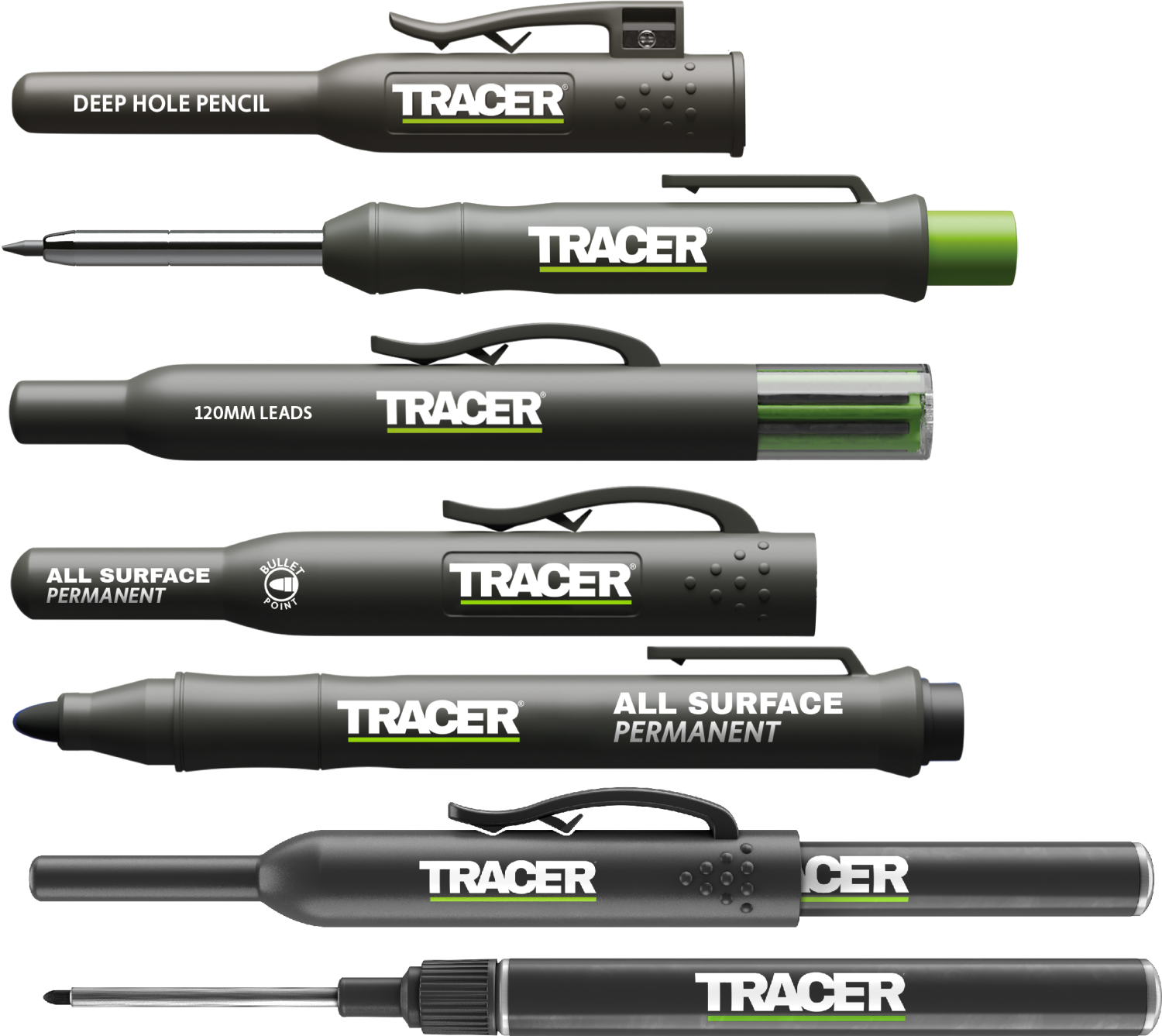 Markeerset Vulpotloden en Markeerstiften AMK5 + Navulling