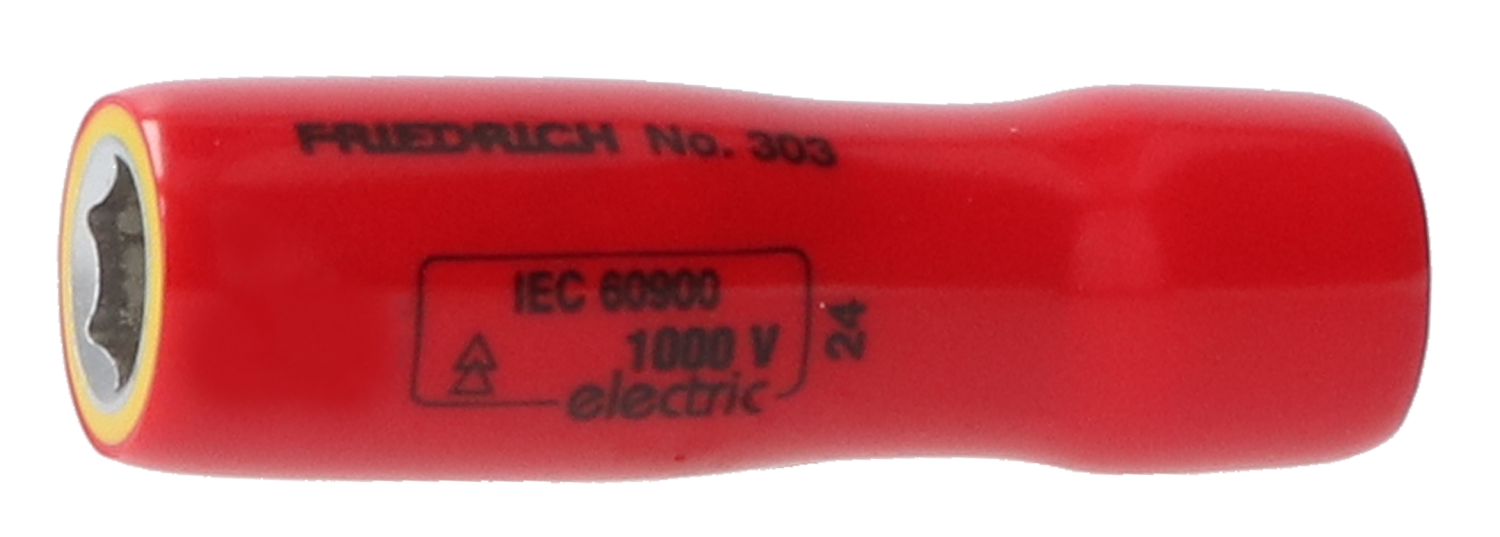 1/4" Zeskantdop 303 1000V lang 5mm