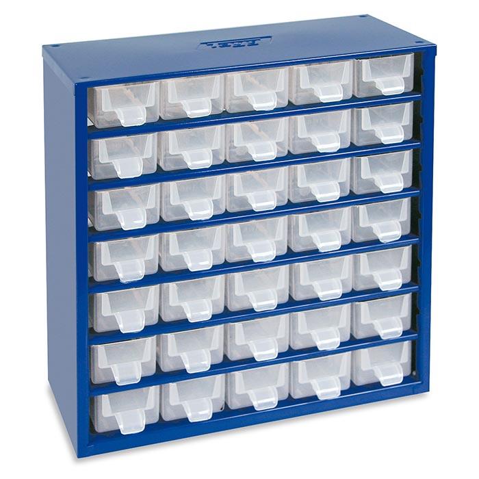 Ladenkastje Metaal 35/0/0 Blauw 305 x 145 x 328mm