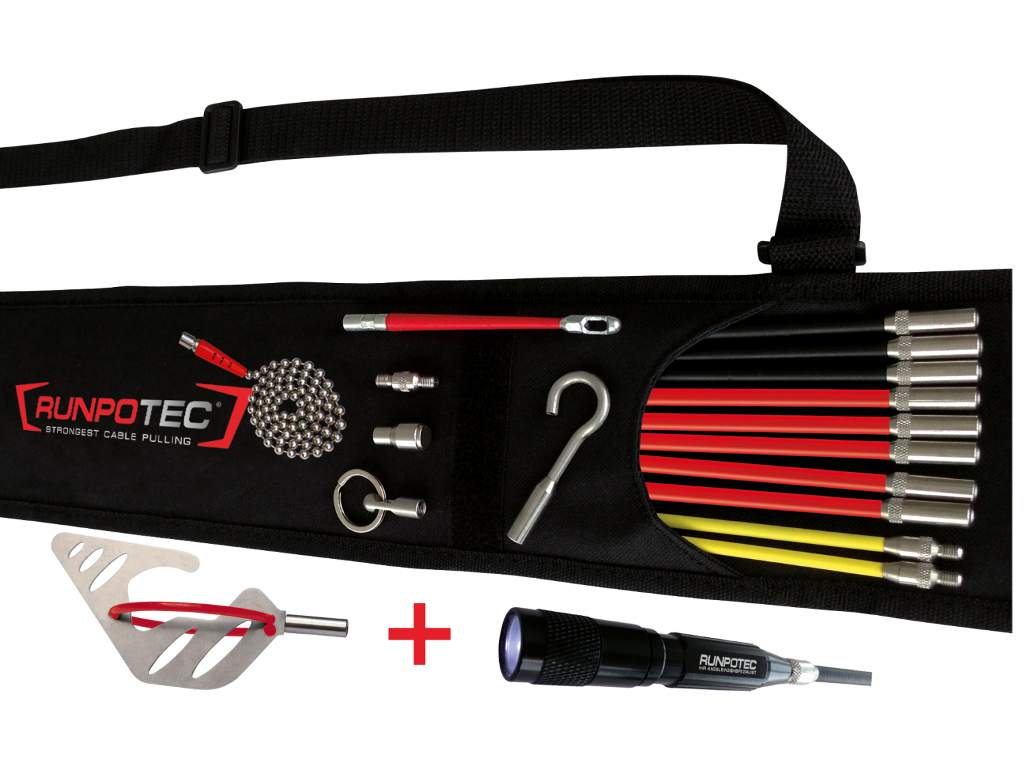 Comfort pakket Doorvoerstokken, 19-delig