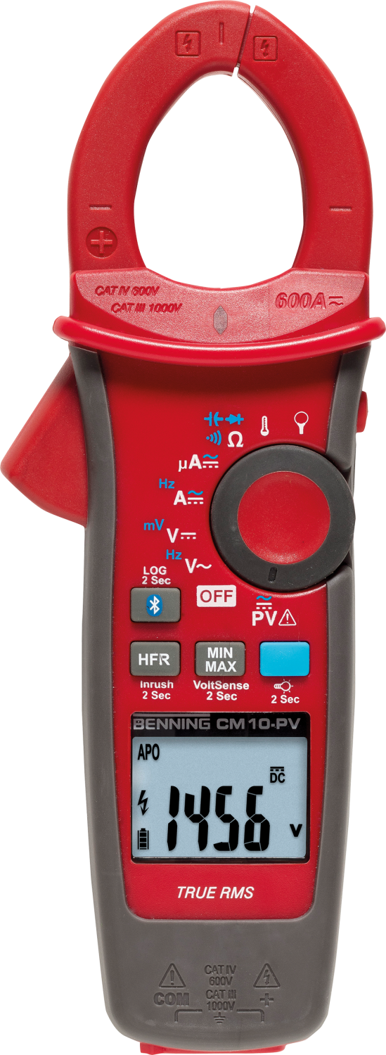 CM 10-PV Stroomtang-Multimeter TRUE RMS