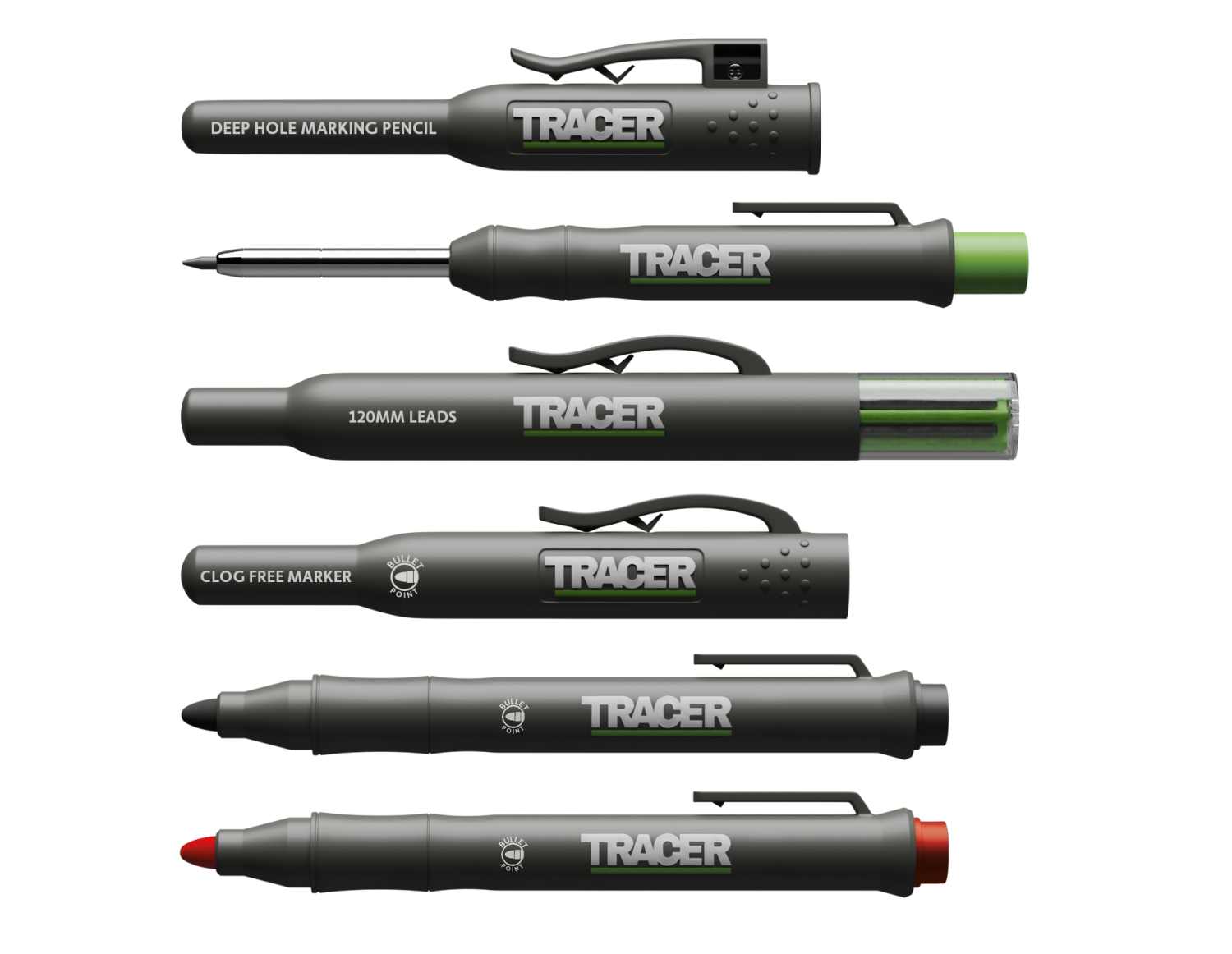 Markeerset Vulpotloden en Markeerstiften AMK4