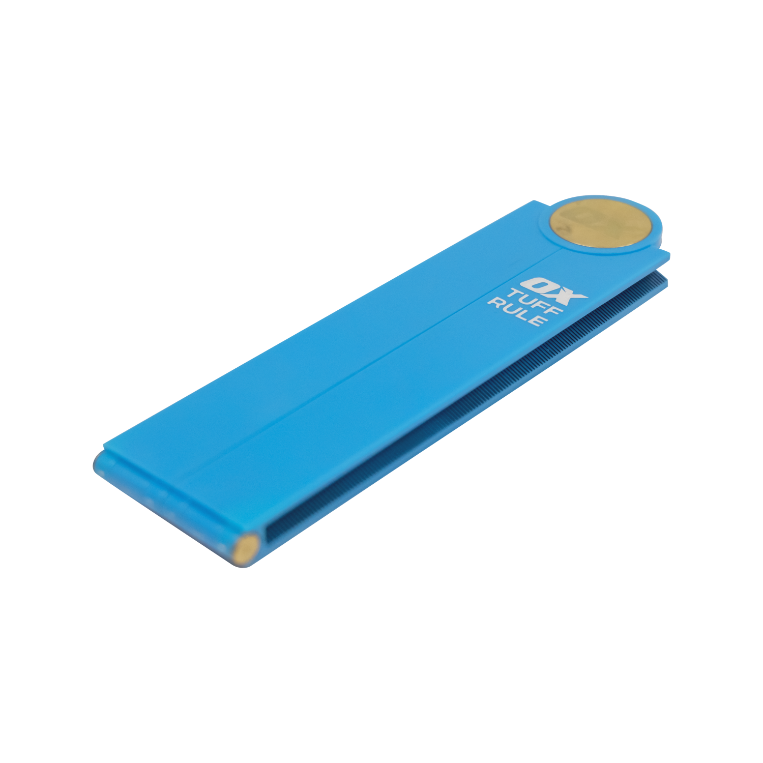 Pro Aluminium Duimstok Cyaan 600mm