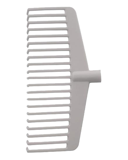 Bladhark Polypropyleen vast 21T/380mm