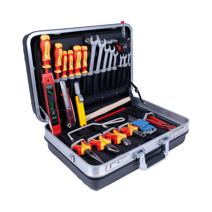 Gereedschapskoffer Elektro, 38-delig