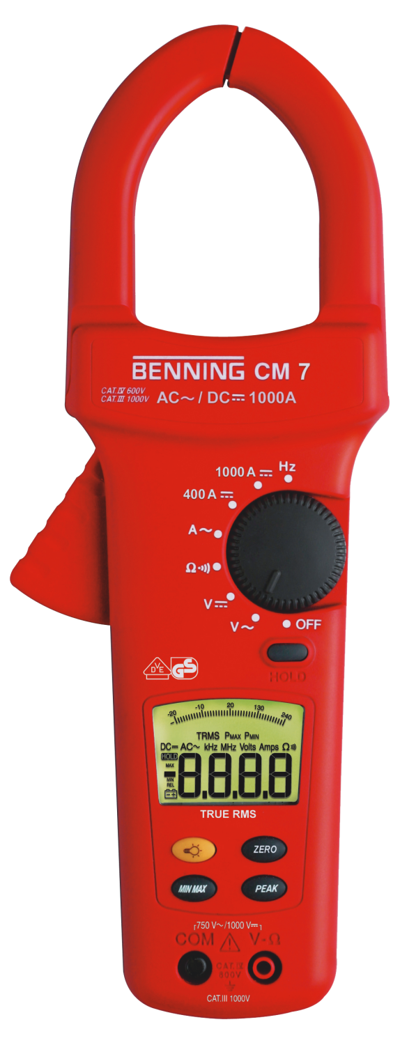 CM 7 Stroomtang-Multimeter TRUE RMS