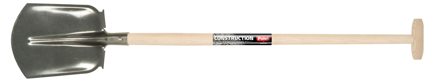 Bats Drents met voetsteun gepolijst 00/35 essen T-steel 110cm