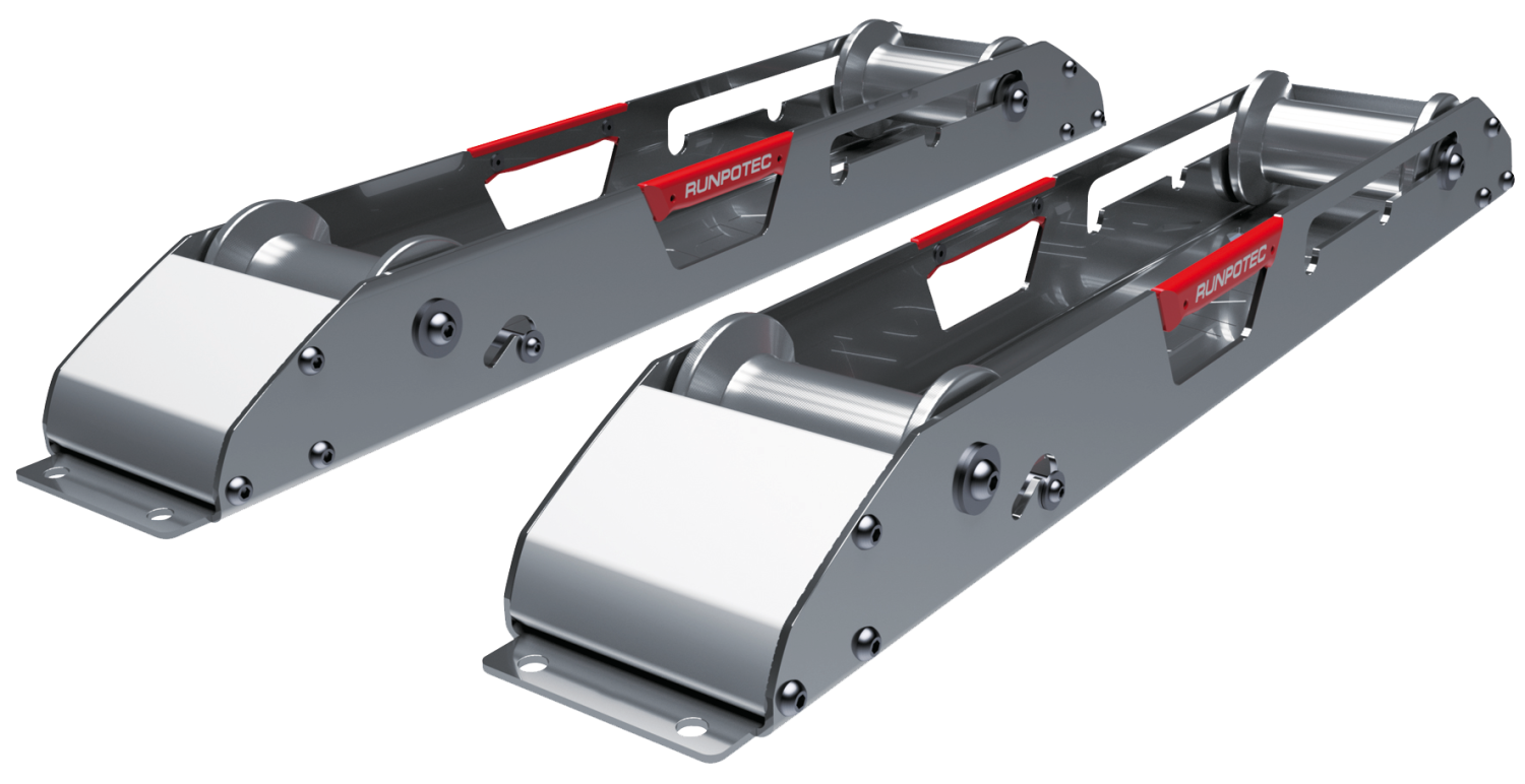 Kabelafroller Rails AS 900 2 stuks