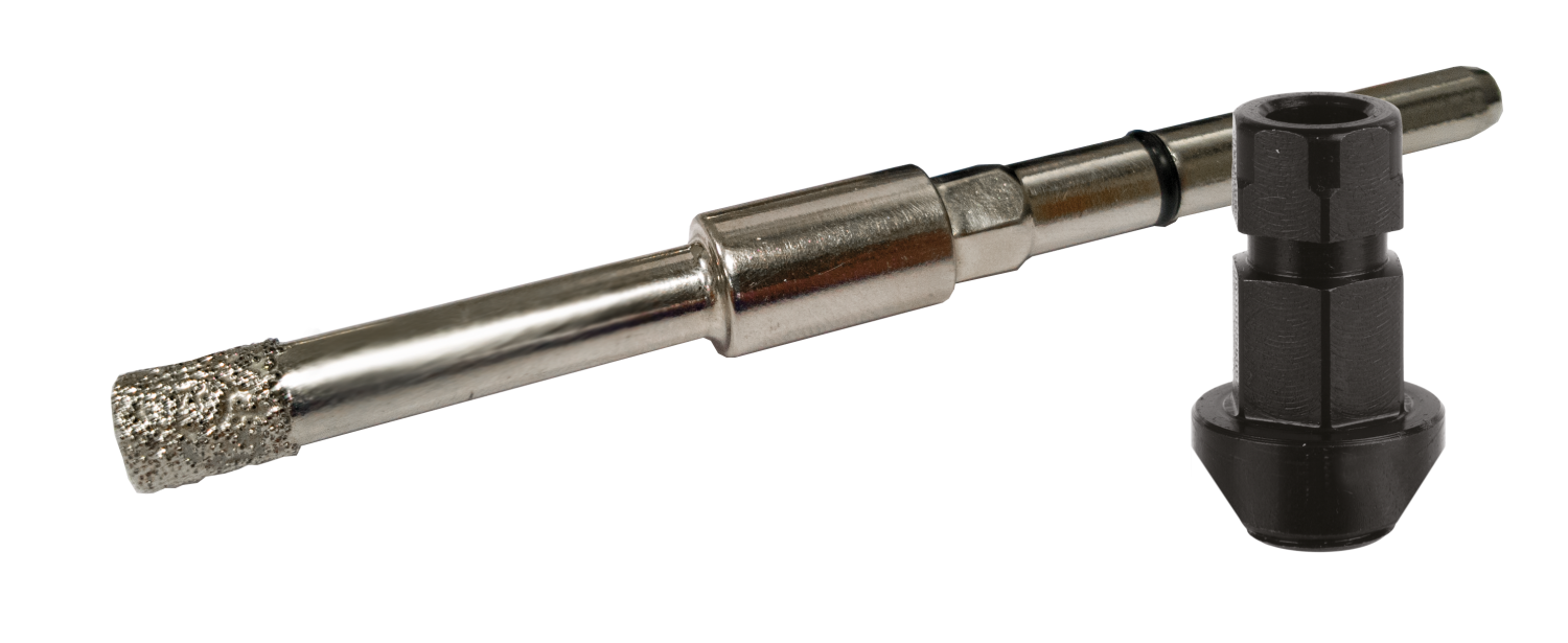 MXqs Centreerboor MXQDA006B "Cooling Wax" tbv DryXcut Diamant Gatzaag incl.adapter