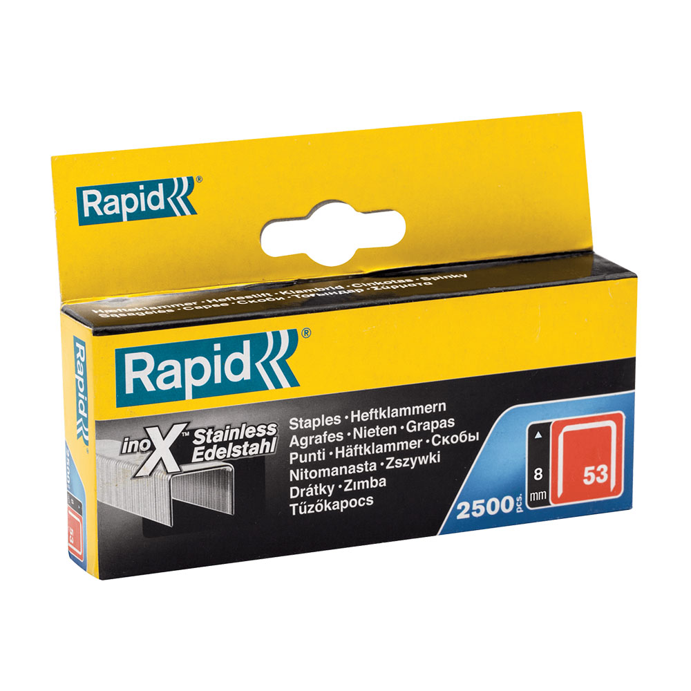 Dundraadnieten 53/8mm RVS in blister (2500 stuks)