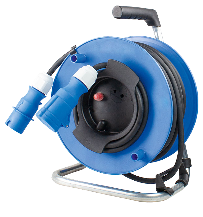 Camping CEE Powerlight Kabelhaspel 230V/16A IP44 H07RN-F 3G2.5 25m