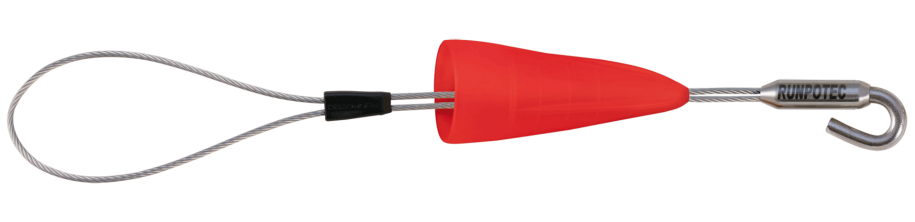 Kabeltreklus Ø14mm met beschermkap en haak