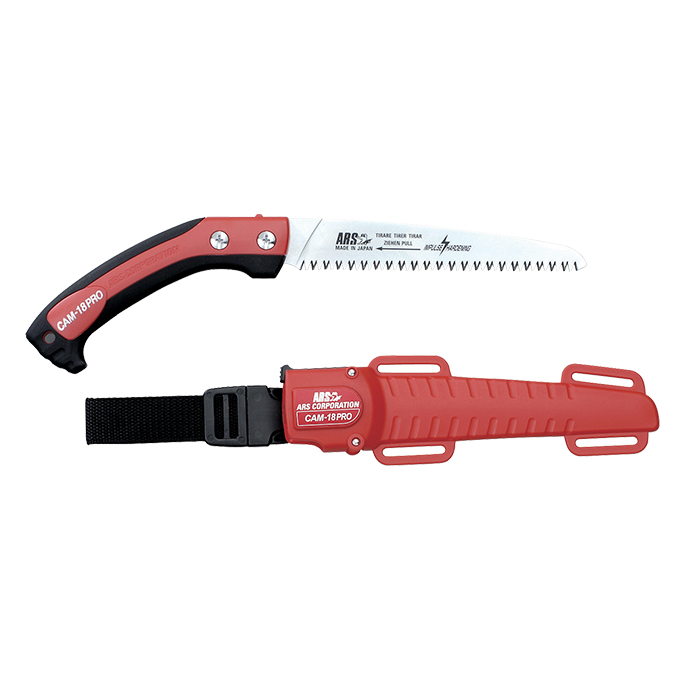 Snoeizaag CAM-18PRO 360/180mm + holster, rood/zwart