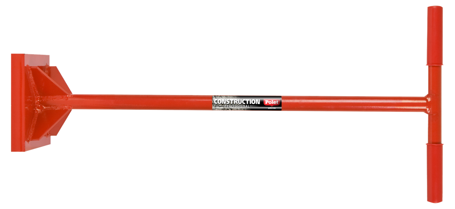 Vierkante Gronddammer 780x180x180mm 12.5 kg