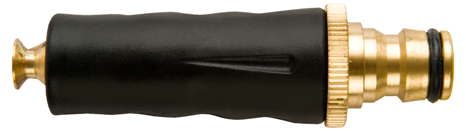 Sproeilans Brass Regelbaar Softtouch in blister