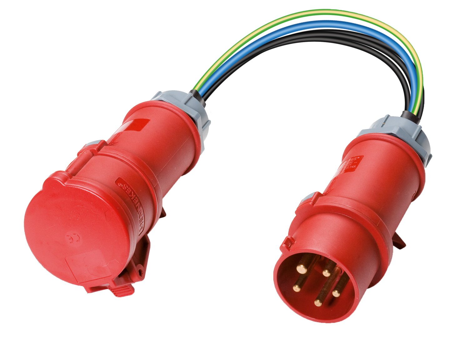 Meetadapter driefase 32A CEE 5-polig (actief) CM 9, 9-1, 9-2