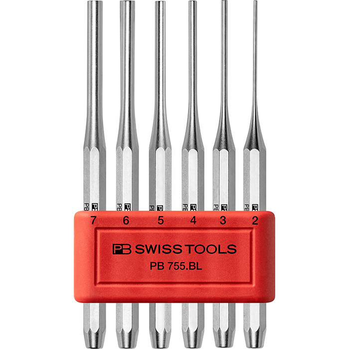 PB Pendrijver achtkant 755.BL in houder 2-7mm, 6-delig