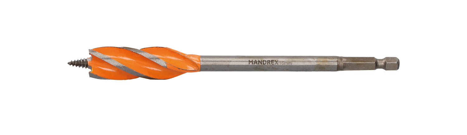 Ultimate 4X PowerXbit Houtboor 4-snijder MWF16016B 16 x 160mm